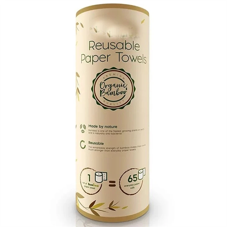 2 bamboo paper towel